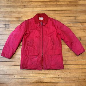 Vintage Ted Williams Men's Size M Hunting Field Jacket Coat Quilted Game Pouch